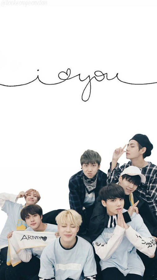 Download BTS I Love You Wallpaper | Wallpapers.com