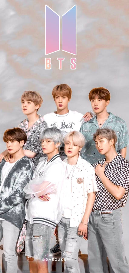 BTS Lockscreen With Logo