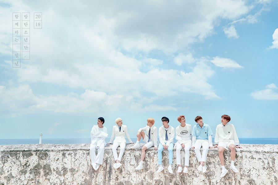 Download Bts Under The Blue Sky Wallpaper Wallpapers Com