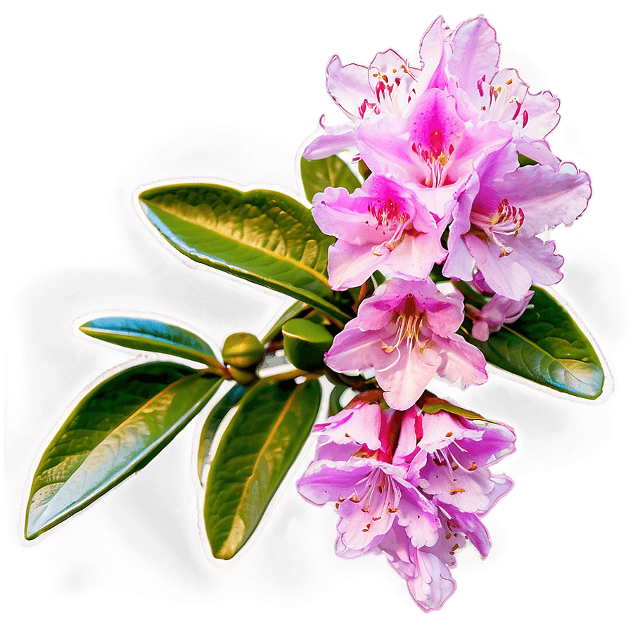 Blooming Rhododendron PNG bhn
