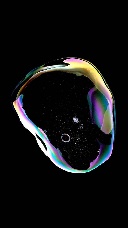 BubbelNärstötning iPhone X Amoled Bakgrundsbilder