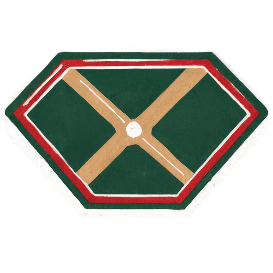 Home Plate with Chalk Lines PNG ejs96