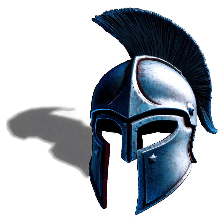 Spartan Helmet Emblem PNG rrs
