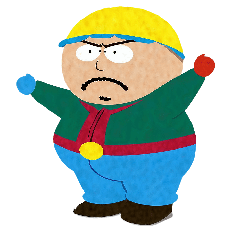 Cartman with Hat PNG lhe