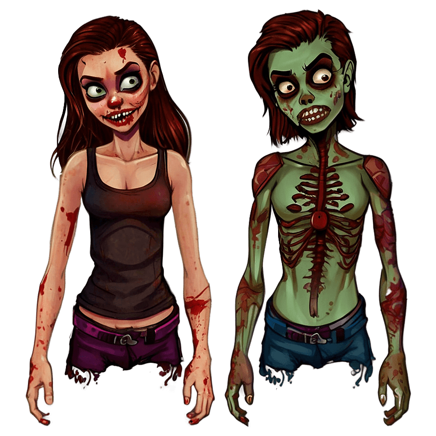 Disney Zombies Zed and Addison Date PNG 06282024