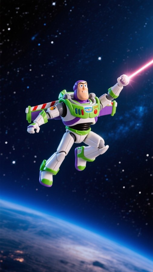 Buzz i rymden Bakgrundsbilder