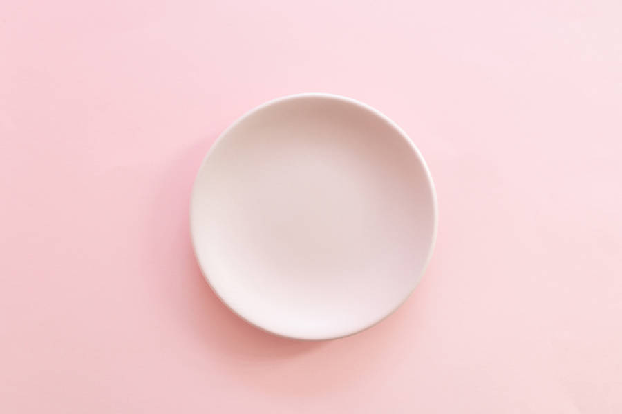 Download Pink Plate Minimalism FREE Stock Photo