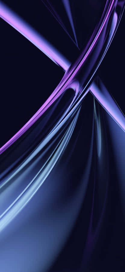 Strisce di Luce Astratte Blu e Viola