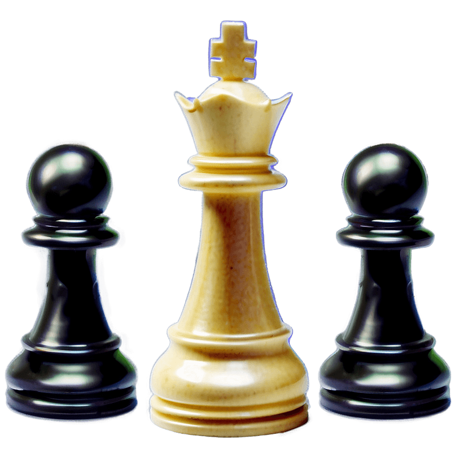 Chess Game Pieces PNG bvf42