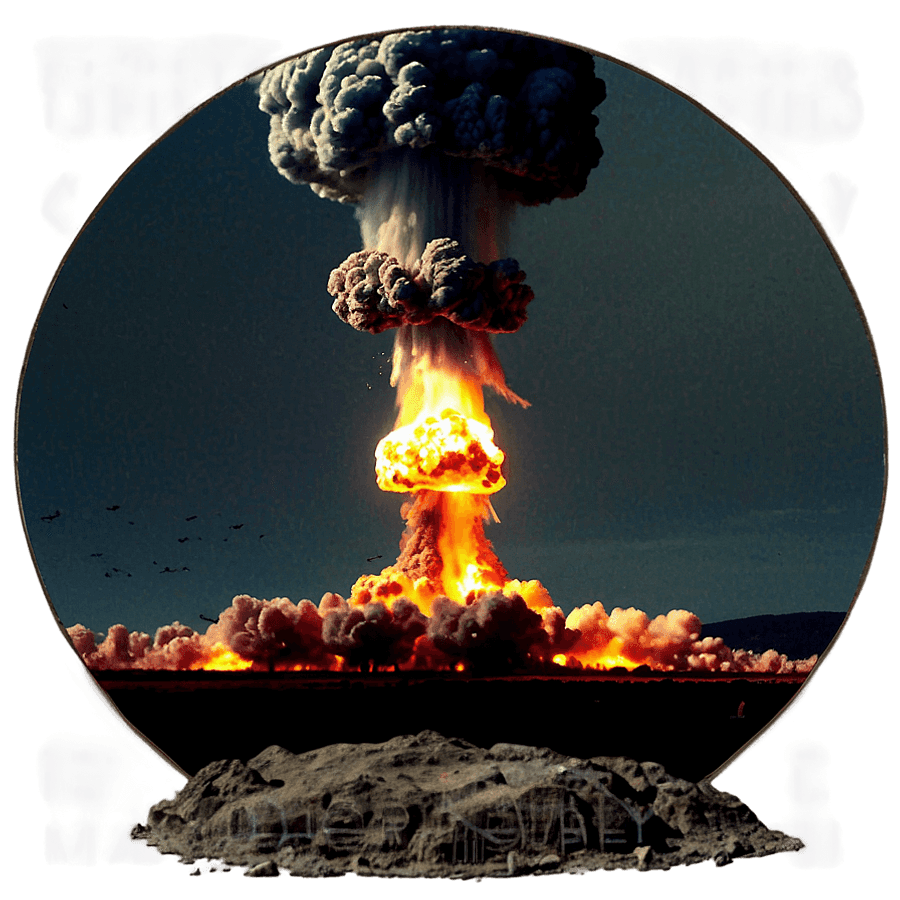 Airburst Nuclear Explosion PNG hxy