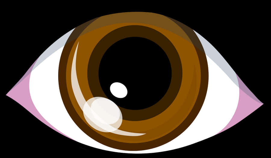 Brown Eye Clipart, HD Png Download