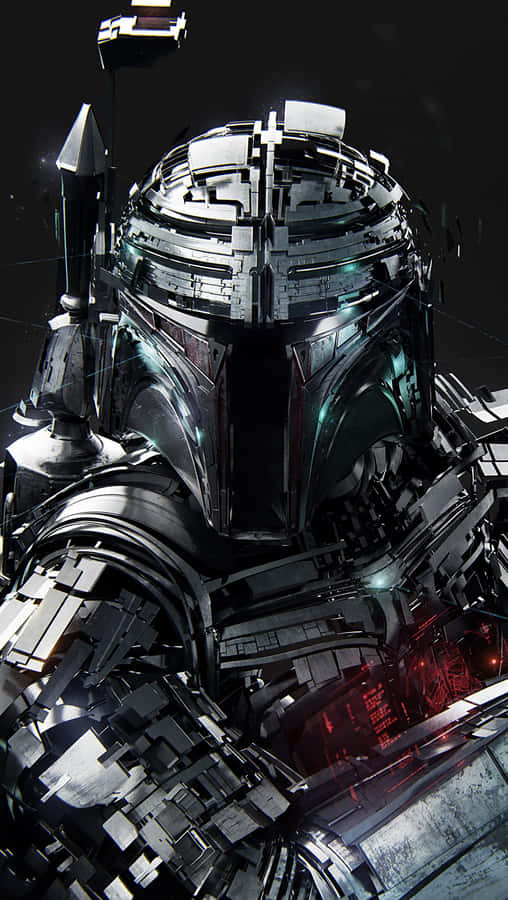 Papelde parede do Star Wars Boba Fett.