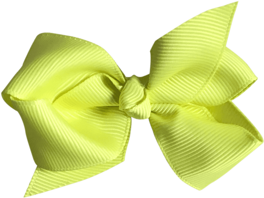 Transparent Yellow Bow Png - Satin, Png Download