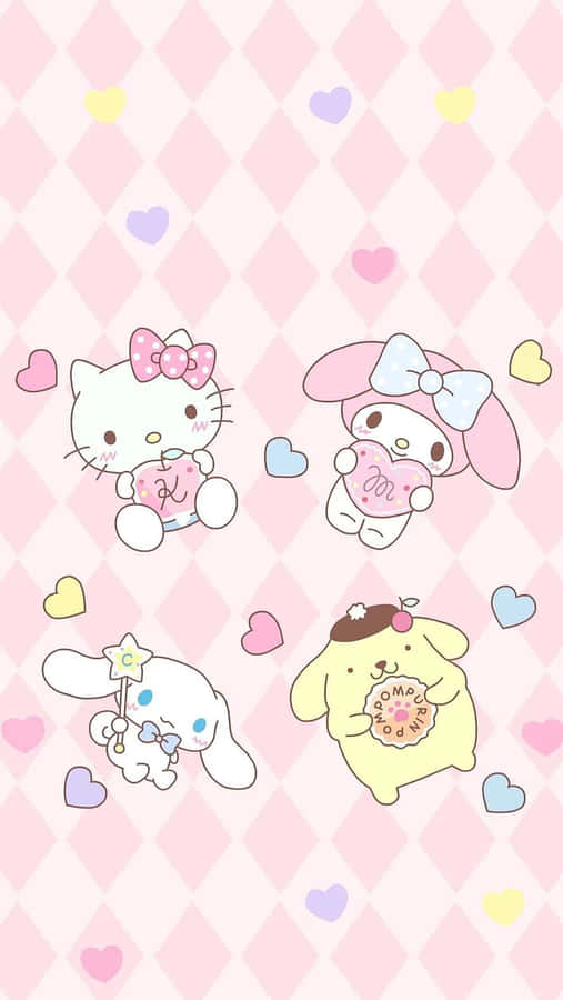 KawaiiHello Kitty 800 x 1421 tapet