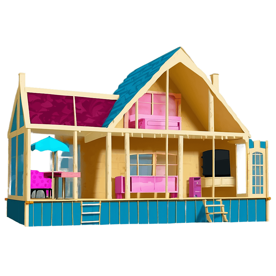 Gabby's Dollhouse Clubhouse PNG 64