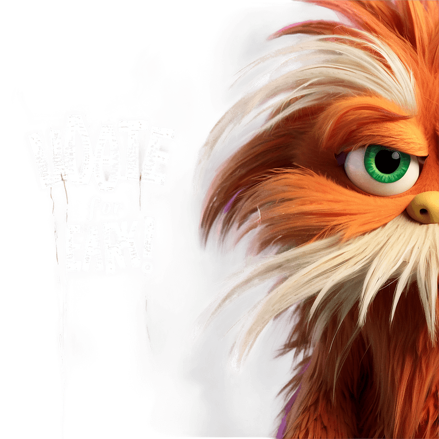 Lorax for Earth Day PNG yum95