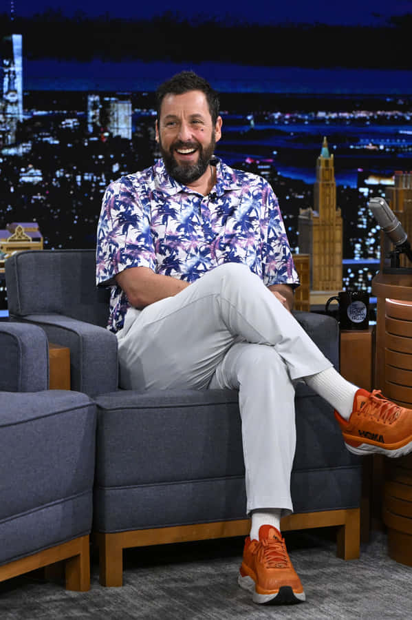 SkuespillerenAdam Sandler nyder en film