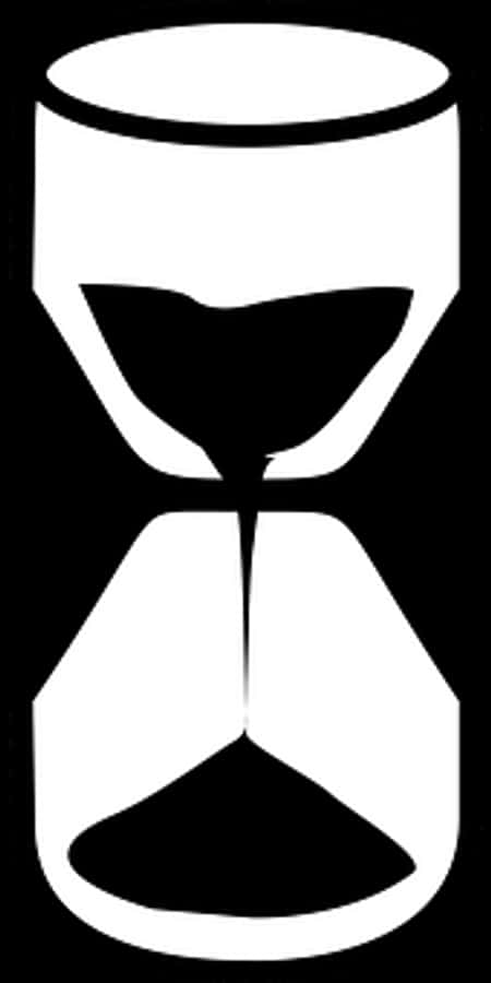 Optical Illusion Wine Glass Hourglass