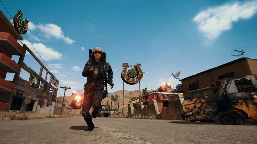 PUBG Lite Running Player