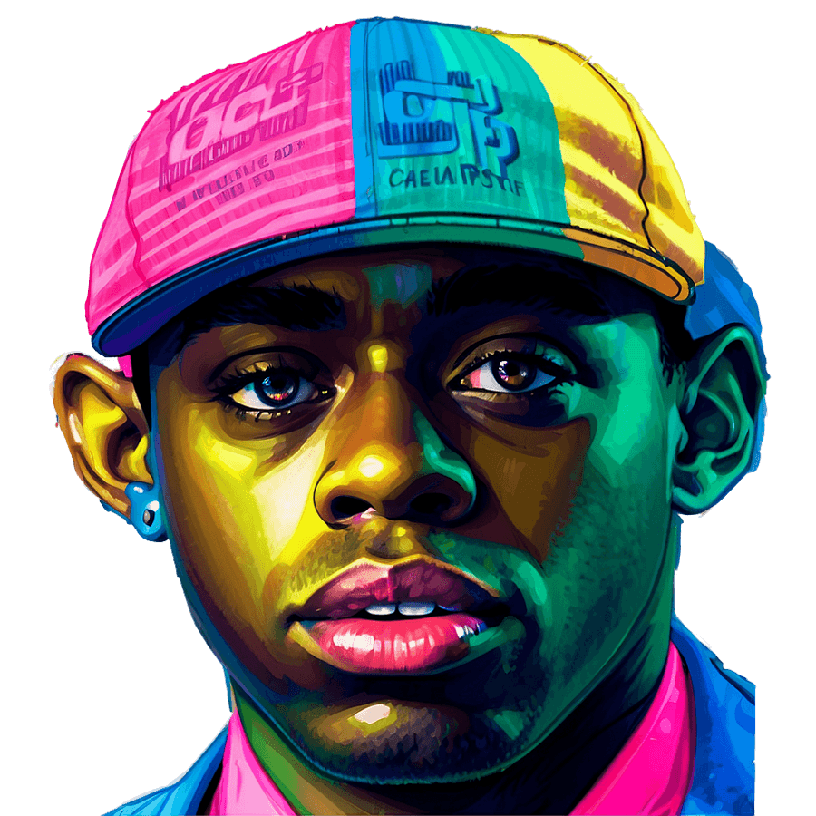 Tyler The Creator Portrait PNG bop
