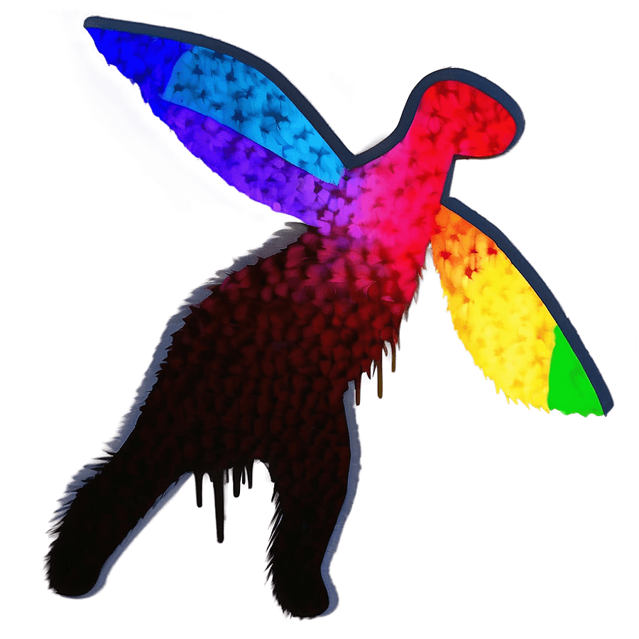 Autism Creature Night Sky Art PNG vnb