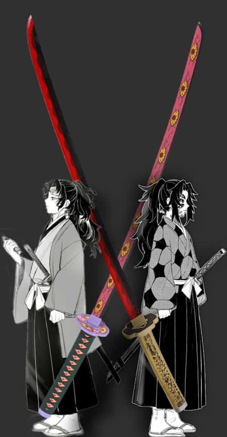 Michikatsu e Kokushibo - Doppie Facce