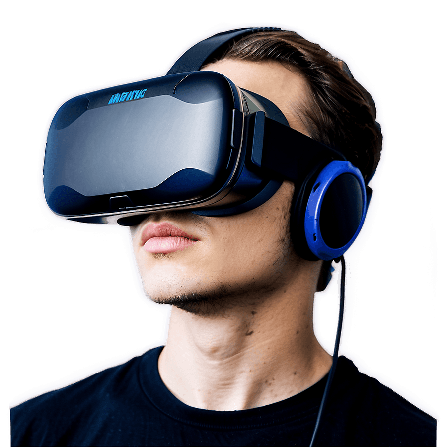 Adjustable Virtual Reality Headset PNG 5