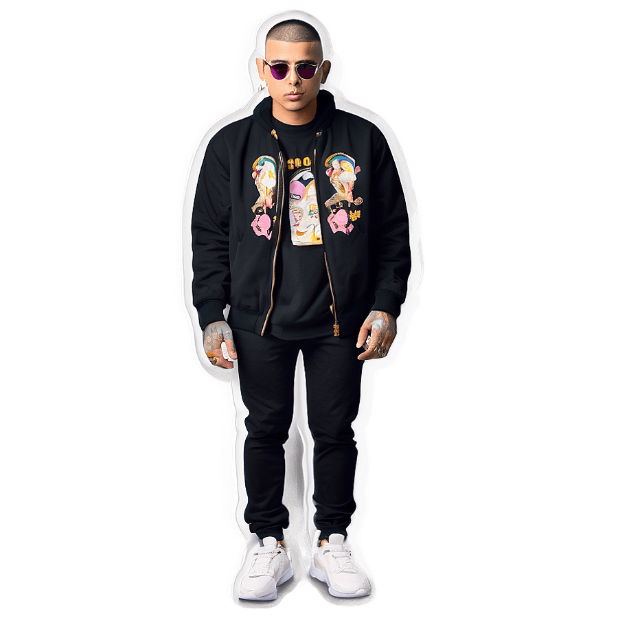 Bad Bunny Streetwear Stickers PNG ykc