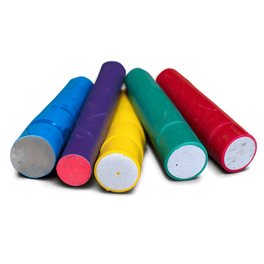 Chunky Toddler Crayons PNG lus96