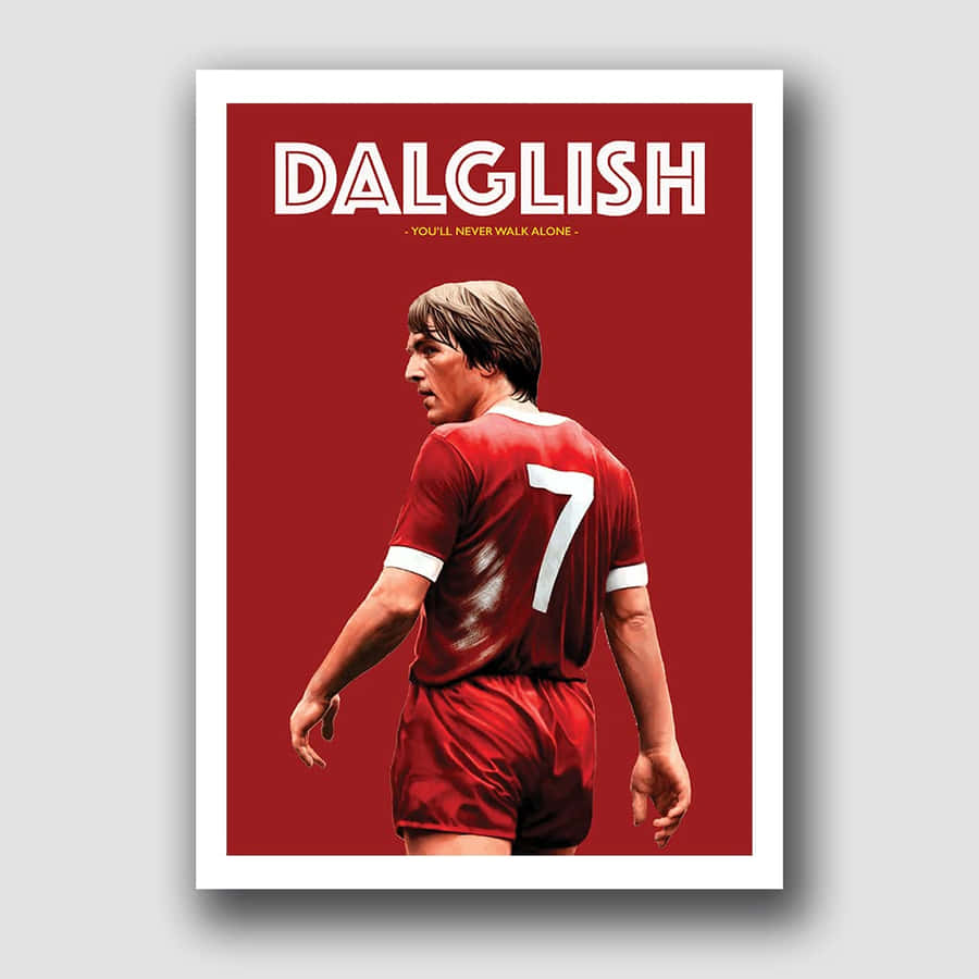Kenny Dalglish Framed Graphic Art Liverpool
