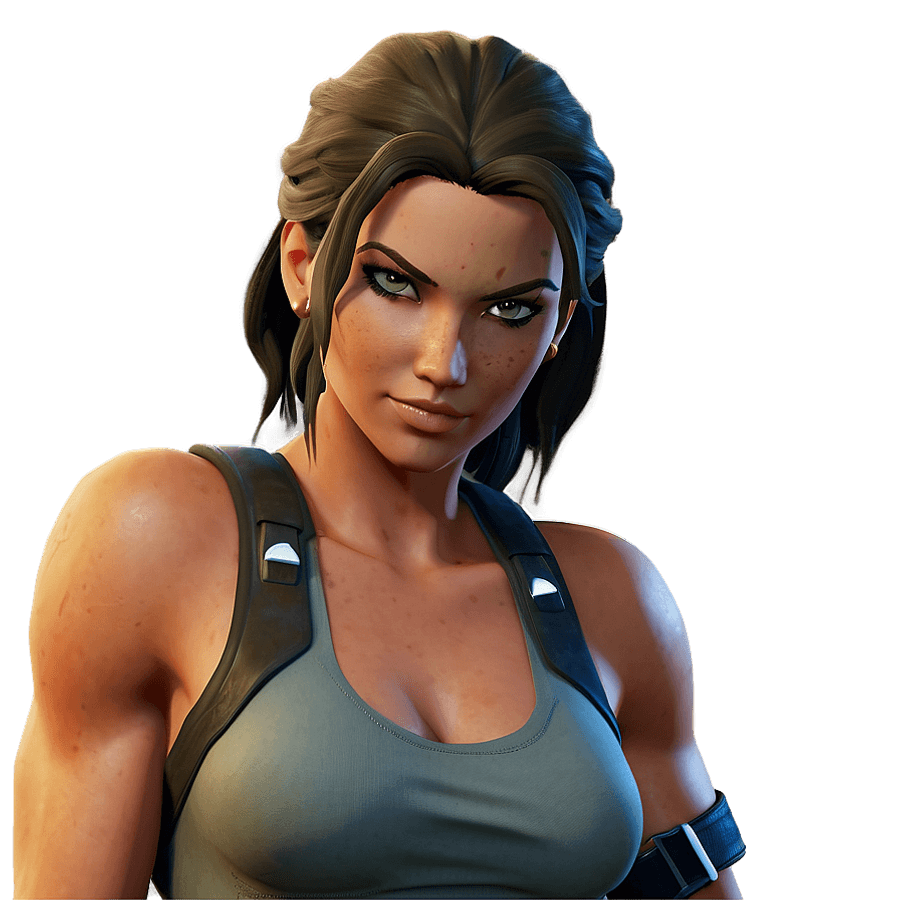 Fortnite Lara Croft Archetype PNG 13
