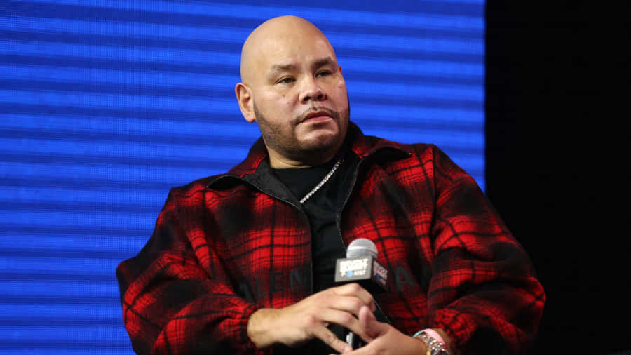 Fat Joe spricht bei Veranstaltung