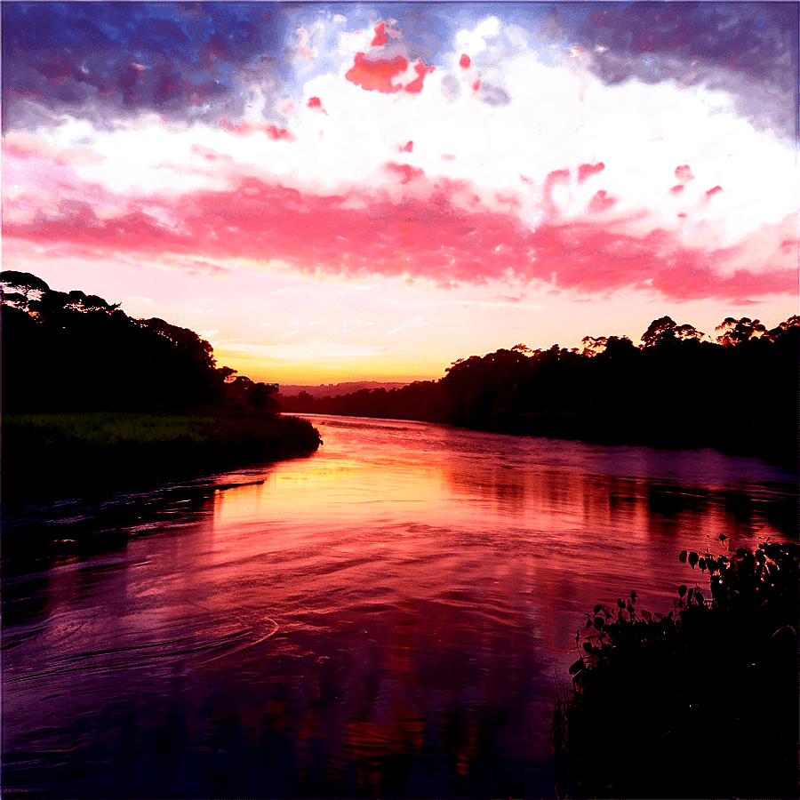 River at Dawn PNG owr