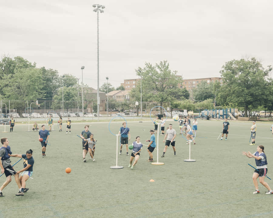 Unjuego de Quidditch