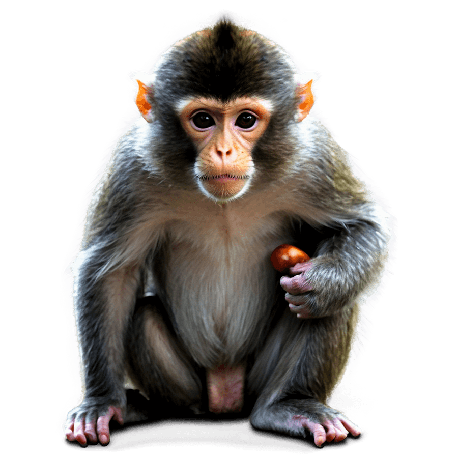Monkey with Funny Expression PNG 27
