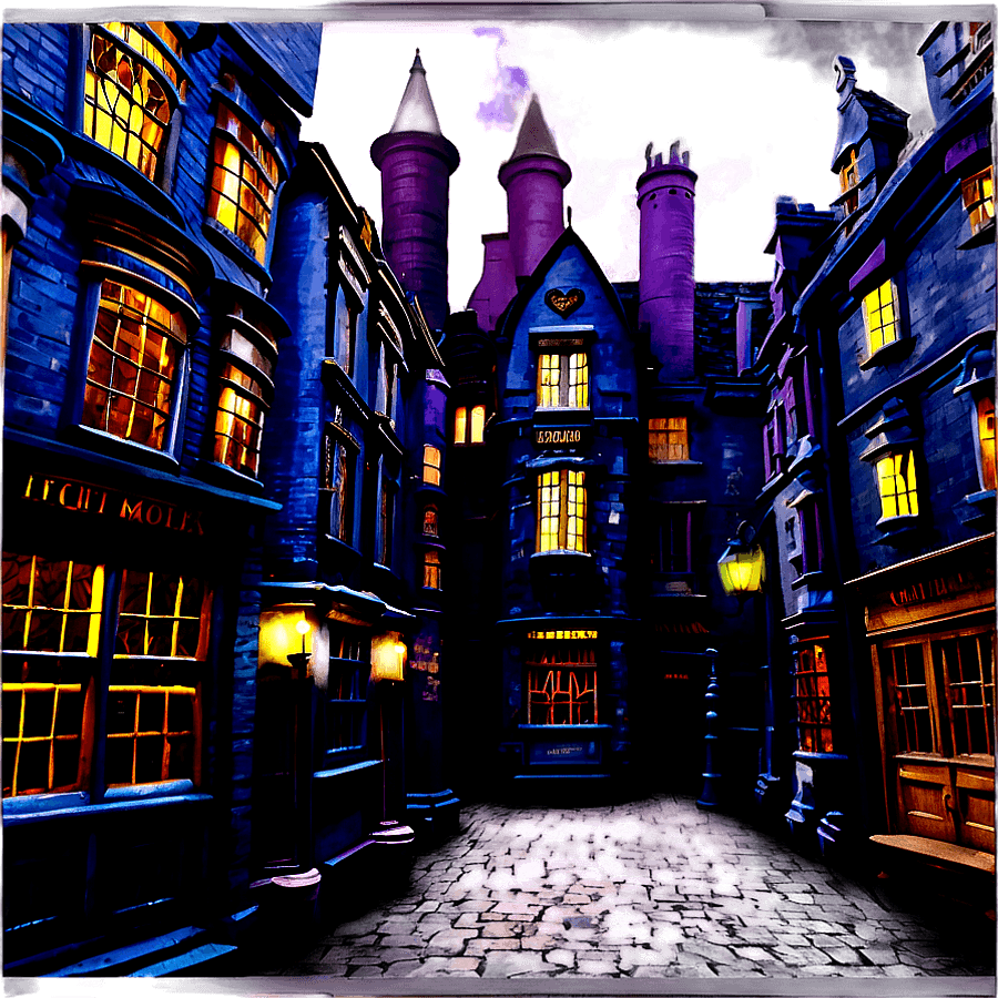 Hogwarts Diagon Alley PNG ryo