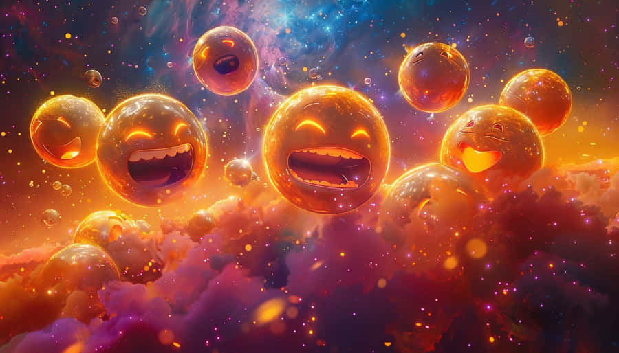 Galáxia do Emoji de Riso