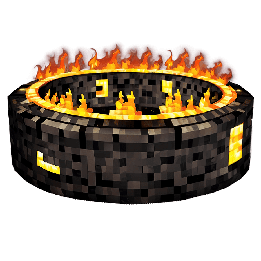 Minecraft Fire Ring PNG rmi