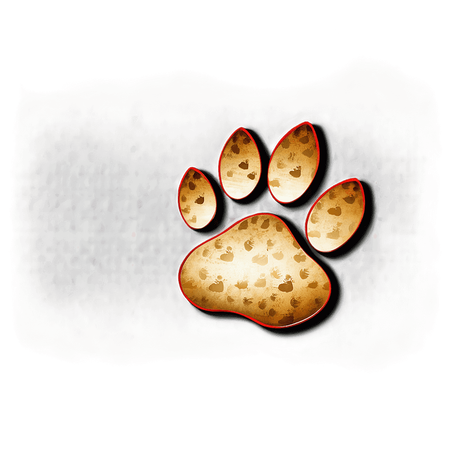 Paw Print Texture PNG 78