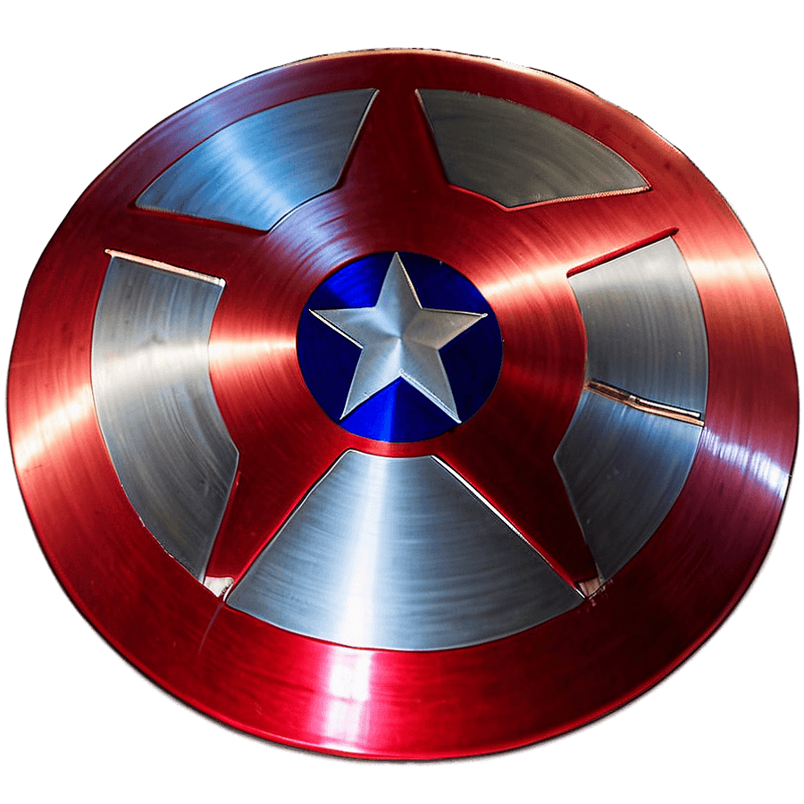 Captain America Shield Shiny PNG 22