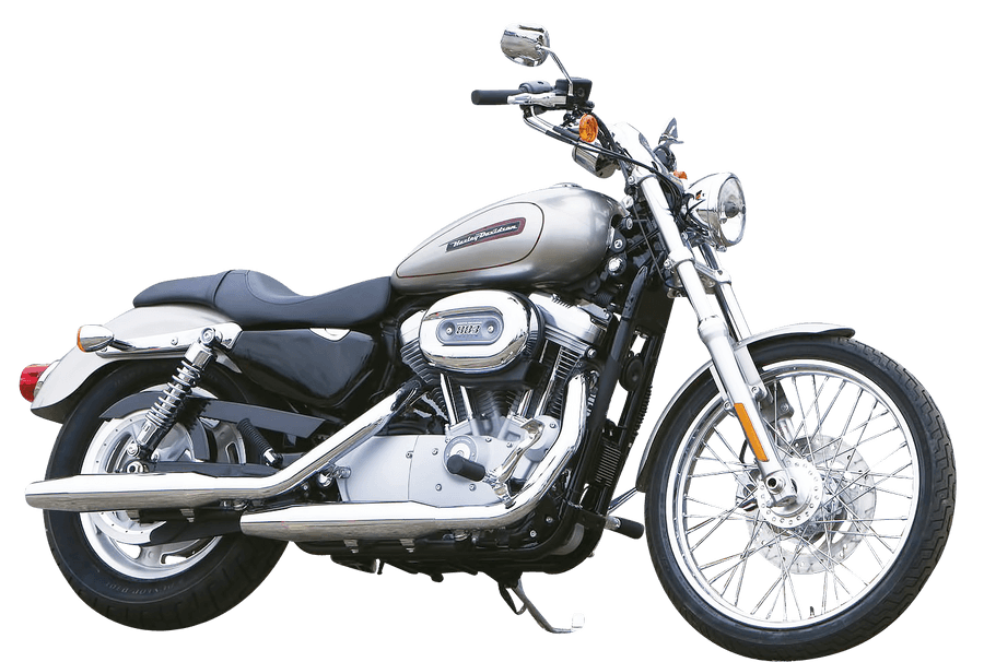 Harley Davidson Motorcycle Isolated