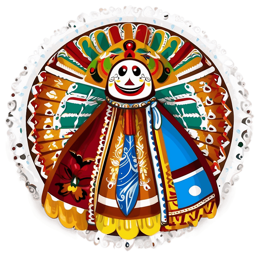 Cinco De Mayo Cultural Symbols PNG vve43