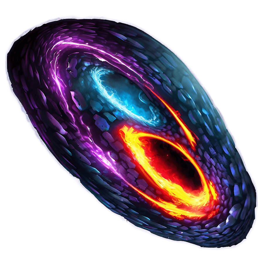 Void Space-Time Rift PNG fos