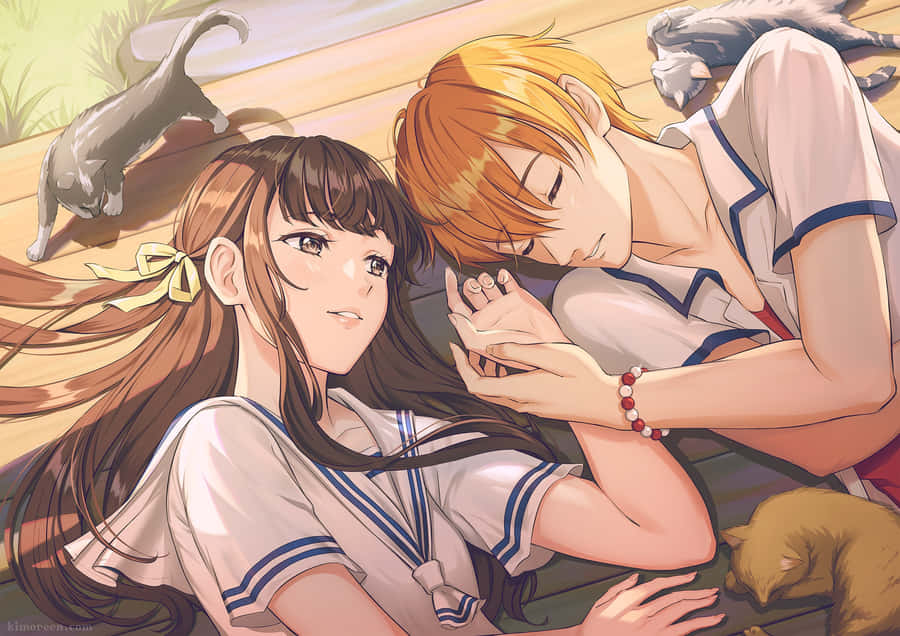 Momento Tenero di Coppia Anime