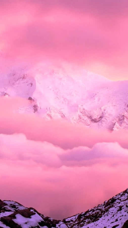 Estetica Skyline Invernale Rosa