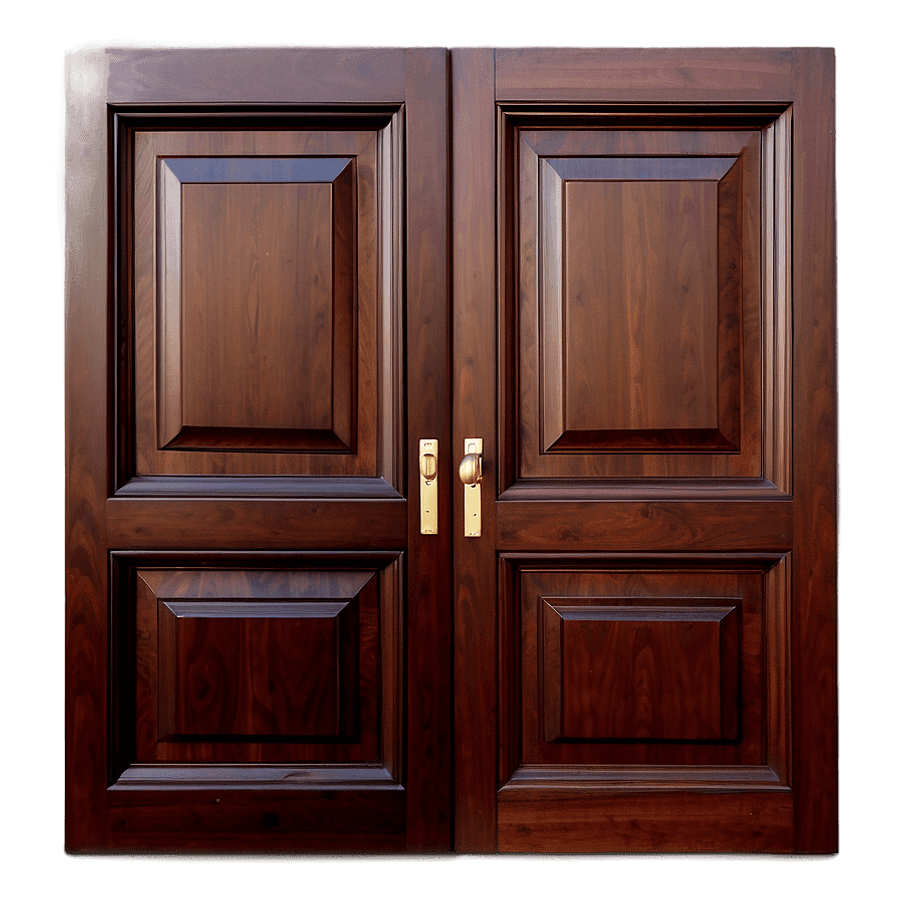 Traditional Panel Door PNG kad