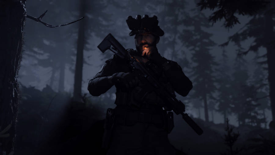 Download Call Of Duty Modern Warfare Captain Price Smoking 4k Wallpaper Wallpaper Wallpapers Com