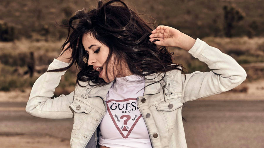 Download Camila Cabello For Guess Campaign Wallpaper