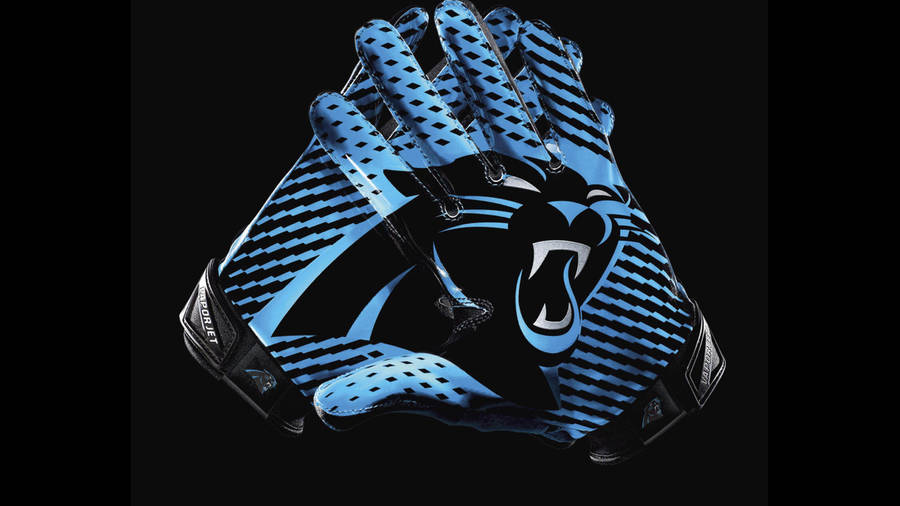 carolina panther gloves