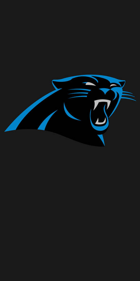 Download Carolina Panthers Logo For Mobile Screens Wallpaper ...